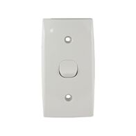 Intermediate Plate Light Switch 1 Gang – 54mm Mounting Centres