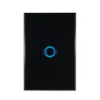 Electronic Time Delay Switch with Blue LED Indicator BLACK