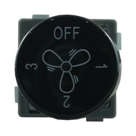 Mech 250V AC 75VA – 3 Position Rotary FAN BLACK