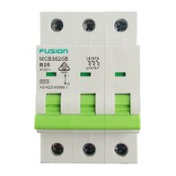 Circuit Breaker 3 Pole 6kA 25A