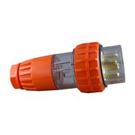 IP66 5 Pin Straight Plug – 500V AC 32A