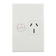 Single Power Point 15A – VERTICAL