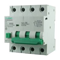 RCBO 3P+N 6kA 415V 40A Type A