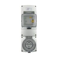 RCD Protected Socket Outlet 5 Pin 10A 500V IP66
