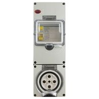 IP66 RCD Protected Socket Outlet 5 Pin – 500V 32A