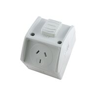 Weatherproof GPO SINGLE 10A – Half Size New Style
