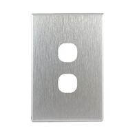 Metal Cover Plate 2 Gang
