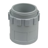 50mm Plain to Screw Adaptor with Lock Nut – Box of 10