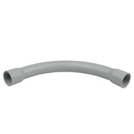 25mm Sweep Bend HD 90 Degree Grey – Box of 10
