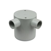 20mm Deep Junction Box Right Angle – Box of 10