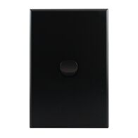 Light Switch 1 Gang – MATTE BLACK VERTICAL