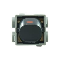 Mech 250V AC 20A – DOUBLE POLE BLACK