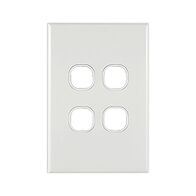Grid Plate 4 Gang