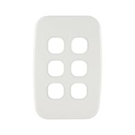 Grid Plate 6 Gang
