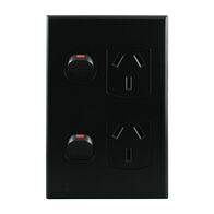 Double Power Point – VERTICAL MATTE BLACK