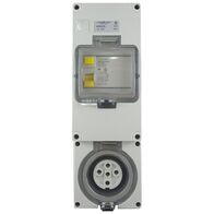 IP66 RCD Protected Socket Outlet 5 Pin – 500V 10A