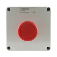 Push Button Control Box IP55 Emergency Stop 240V AC 3A Utilisation Cat AC15 1NC