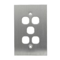 Grid Plate 5 Gang