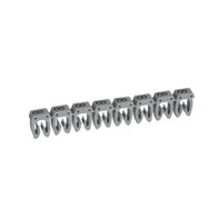 CAB3 - Markers for wiring 4 to 6mm² numbers - colour code 4-6mm² grey number 8 pack of 800