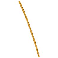 CAB3 - Markers for terminal blocks and wiring 0.15 to 0.5mm² black letters on yellow background 0.15-0.5mm² letter J pack of 300