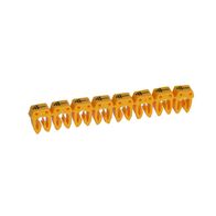 CAB3 - Markers for terminal blocks and wiring 0.5 to 1.5mm² black symbols on yellow background 0.5-1.5mm² symbol earth pack of 300