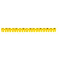 CAB3 - Markers for wiring 1.5 to 2.5mm² black symbols on yellow background 1.5-2.5mm² symbol + pack of 300