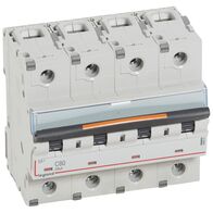 Miniature Circuit Breaker DX3 240V a.c - 4P C 80A 25KA