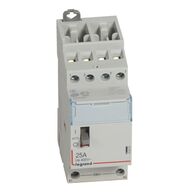 CX3 - modular contactor - 400V a.c. 4P 25A 4NO 230V a.c. coil with handle 2 module