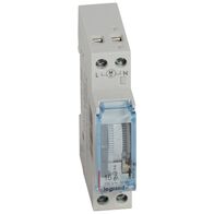 Analogue time switch daily program vertical 1 channel 5mn ±/day min. 15mn 16A 1 module