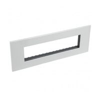 ARTEOR Square 8 Module Coverplate Soft Aluminium