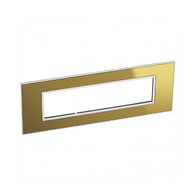 ARTEOR Square 8 Module Coverplate Reflective Gold
