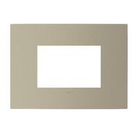 ARTEOR Square 3 Module Horizontal Coverplate Champagne