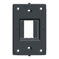 Arteor modular series - Grid vertical 2 module 84mm mounting centres dark grey