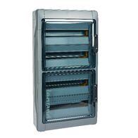Plexo3 IP65 Surface Mount Enclosure 72 (4x18) Modules 822Hx448Wx161Dmm