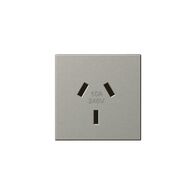 Arteor modular - Single powerpoint autoswitch mechanism 1 gang 10A 240V a.c. magnesium