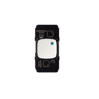 ARTEOR PUSH-BUTTON MECHANISM EXTRA LOW VOLTAGE GLOSS WHITE