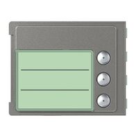 Bticino Sfera Robur Single Column 3 Pushbutton Front Cover Plate Allstreet