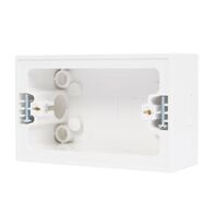 HPM IP56 41mm Deep Weatherproof Mounting Block 120x75x44mm White