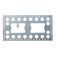 Excel Life - Accessory - Vertical mounting Metal render bracket 2 gang stud mount