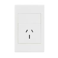 Excel Life 15A Autoswitch Vertical Single Powerpoint Gloss White