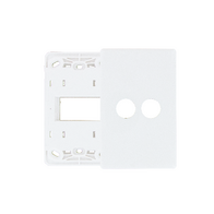 Excel Life Smart Grid & Plate for 1 Wireless Master Switch or Blind Switch Matt White