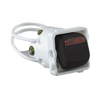 HPM 10A 1 & 2 Way Single Pole Double Throw Self Illuminated Switch Black