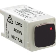 HPM 5A Single Pole 3 Wire Electronic Push Button Switch with LED Black