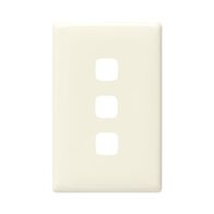 Linea Coverplate 3 gang cream