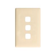 Linea Coverplate 3 gang runaway bride
