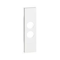 Bticino Living Now 1 Module Dual PAL & F TYype TV Socket Mechanism Cover White