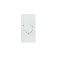 Bticino Living Now 240V 4 Position 2 Module Fan Control White