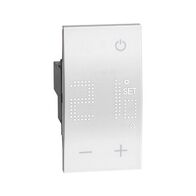 Bticino Living Now 2 Module Thermostat Display White