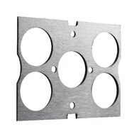 Excel Life - Accessory - Mechanism retention kit for public works department 5 gang white