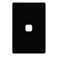 Linea - Coverplate 1 gang black